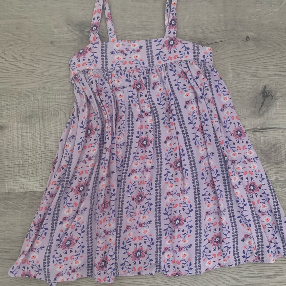 Old Navy purple floral dress size 3T